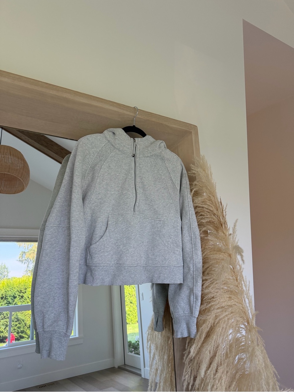 lululemon athletica half-zipped scuba hoodie